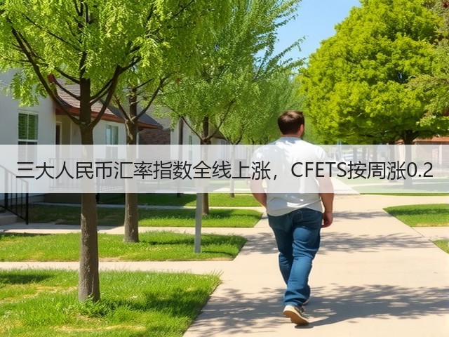 三大人民币汇率指数全线上涨，CFETS按周涨0.2(图3)