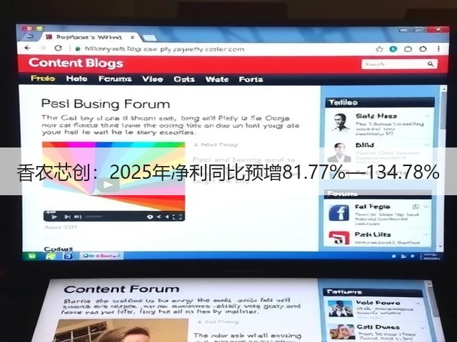 香农芯创：2025年净利同比预增81.77%—134.78%(图1)