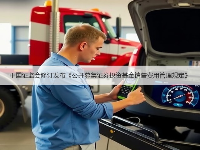 中国证监会修订发布《公开募集证券投资基金销售费用管理规定》(图1)