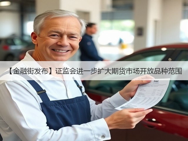 【金融街发布】证监会进一步扩大期货市场开放品种范围(图1)