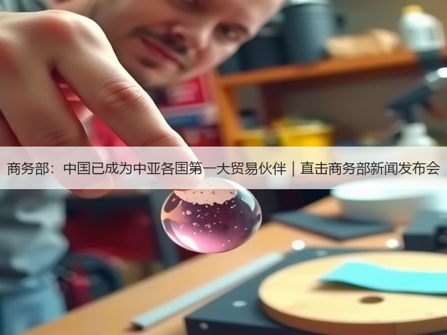 商务部：中国已成为中亚各国第一大贸易伙伴｜直击商务部新闻发布会(图1)