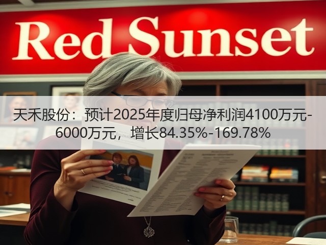 天禾股份：预计2025年度归母净利润4100万元-6000万元，增长84.35%-169.78%(图1)