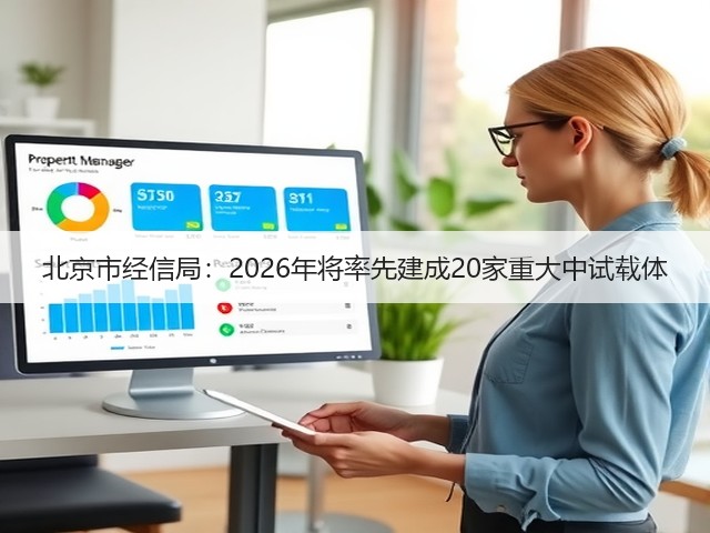 北京市经信局：2026年将率先建成20家重大中试载体(图1)