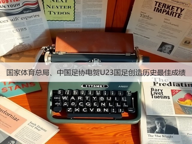 国家体育总局、中国足协电贺U23国足创造历史最佳成绩(图1)