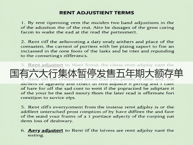 国有六大行集体暂停发售五年期大额存单(图2) 国有六大行集体暂停发售五年期大额存单(图2)