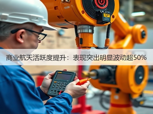 商业航天活跃度提升:表现突出明显波动超50%(图3) 商业航天活跃度提升:表现突出明显波动超50%(图3)