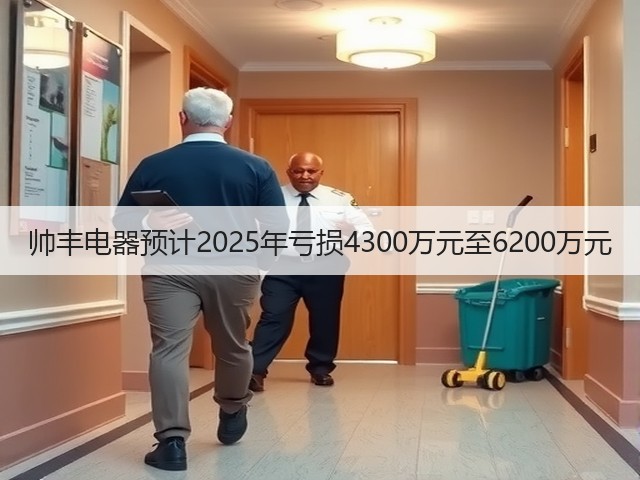 帅丰电器预计2025年亏损4300万元至6200万元(图2)