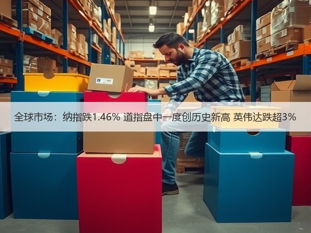 全球市场：纳指跌1.46% 道指盘中一度创历史新高 英伟达跌超3%(图2)