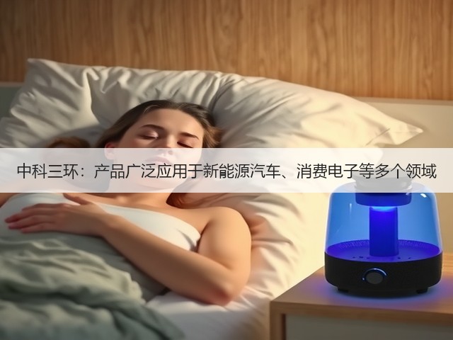 中科三环:产品广泛应用于新能源汽车、消费电子等多个领域(图1) 中科三环:产品广泛应用于新能源汽车、消费电子等多个领域(图1)