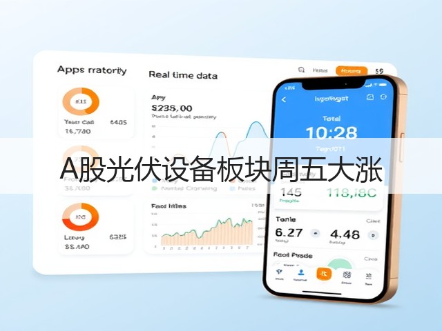A股光伏设备板块周五大涨(图3) A股光伏设备板块周五大涨(图3)