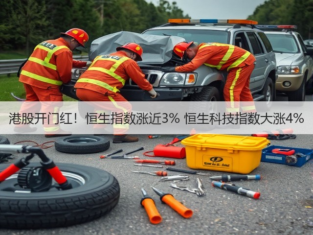 港股开门红!恒生指数涨近3% 恒生科技指数大涨4%(图2) 港股开门红!恒生指数涨近3% 恒生科技指数大涨4%(图2)