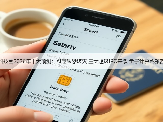华尔街和科技圈2026年十大预测：AI泡沫恐破灭 三大超级IPO来袭 量子计算或颠覆加密货币(图1)