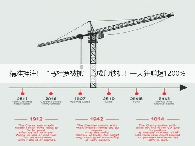精准押注!“马杜罗被抓”竟成印钞机!一天狂赚超1200%(图1) 精准押注!“马杜罗被抓”竟成印钞机!一天狂赚超1200%(图1)