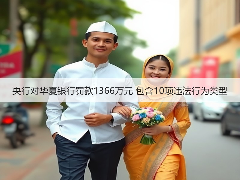 央行对华夏银行罚款1366万元 包含10项违法行为类型