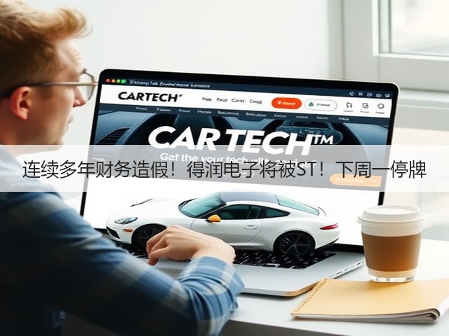 连续多年财务造假!得润电子将被ST!下周一停牌(图3) 连续多年财务造假!得润电子将被ST!下周一停牌(图3)