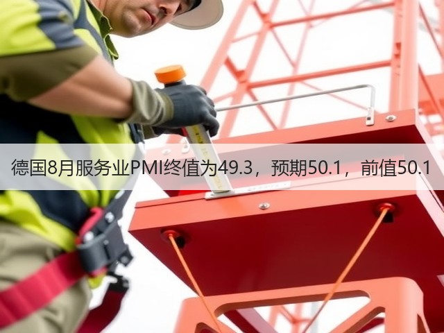 德国8月服务业PMI终值为49.3，预期50.1，前值50.1(图3)