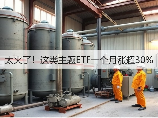 太火了！这类主题ETF一个月涨超30%(图2)