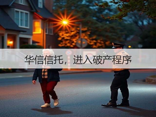 华信信托,进入破产程序(图3) 华信信托,进入破产程序(图3)