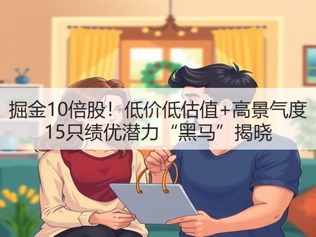 掘金10倍股！低价低估值+高景气度 15只绩优潜力“黑马”揭晓(图2)