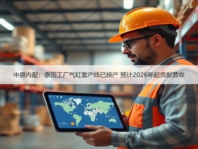 中原内配：泰国工厂气缸套产线已投产 预计2026年起贡献营收(图1)