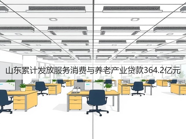 山东累计发放服务消费与养老产业贷款364.2亿元(图3)