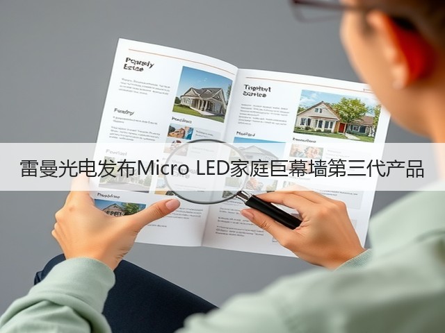 雷曼光电发布Micro LED家庭巨幕墙第三代产品(图3)