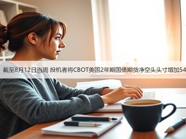 CFTC:截至8月12日当周 投机者将CBOT美国2年期国债期货净空头头寸增加54074手(图3) CFTC:截至8月12日当周 投机者将CBOT美国2年期国债期货净空头头寸增加54074手(图3)