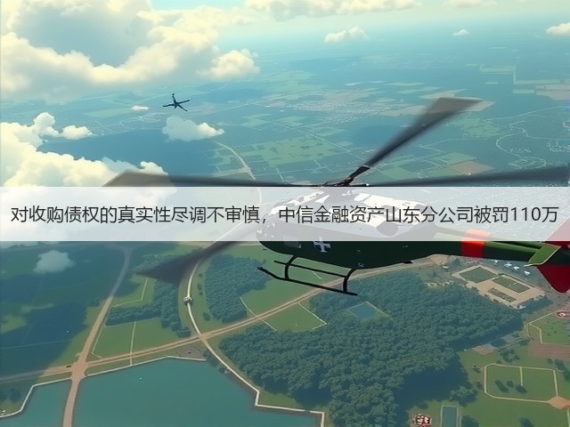 对收购债权的真实性尽调不审慎，中信金融资产山东分公司被罚110万(图3)