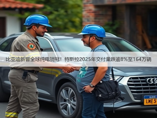 比亚迪新晋全球纯电销冠!特斯拉2025年交付量跌逾8%至164万辆(图3) 比亚迪新晋全球纯电销冠!特斯拉2025年交付量跌逾8%至164万辆(图3)