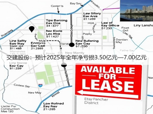交建股份:预计2025年全年净亏损3.50亿元—7.00亿元(图1) 交建股份:预计2025年全年净亏损3.50亿元—7.00亿元(图1)
