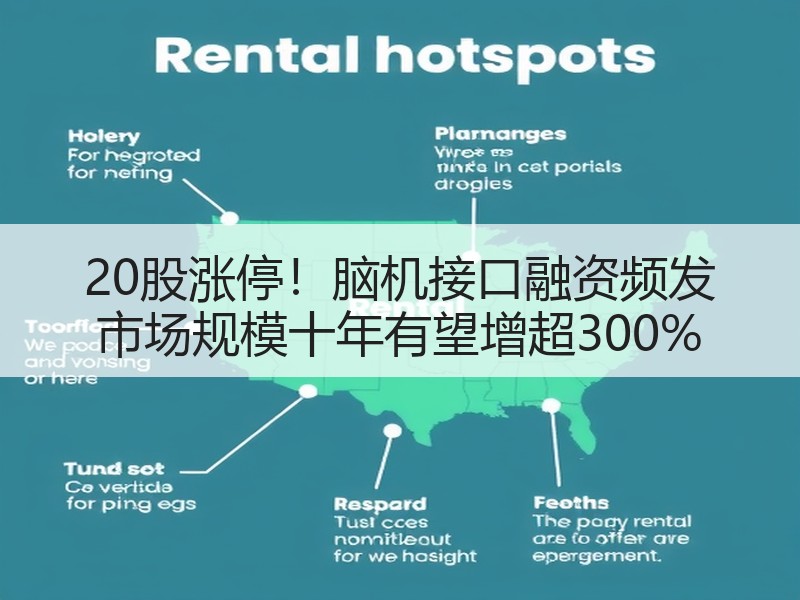 20股涨停！脑机接口融资频发 市场规模十年有望增超300%