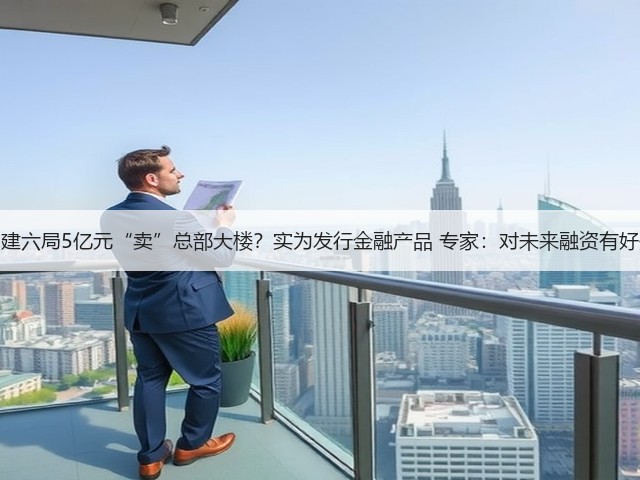 中建六局5亿元“卖”总部大楼？实为发行金融产品 专家：对未来融资有好处(图1)