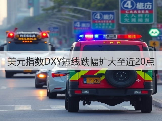 美元指数DXY短线跌幅扩大至近20点(图1)