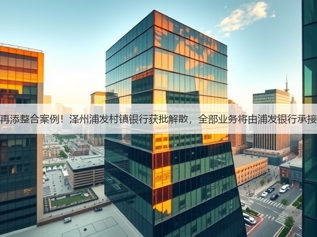 再添整合案例！泽州浦发村镇银行获批解散，全部业务将由浦发银行承接(图2)