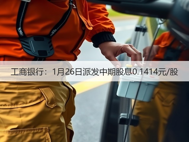 工商银行：1月26日派发中期股息0.1414元/股(图3)