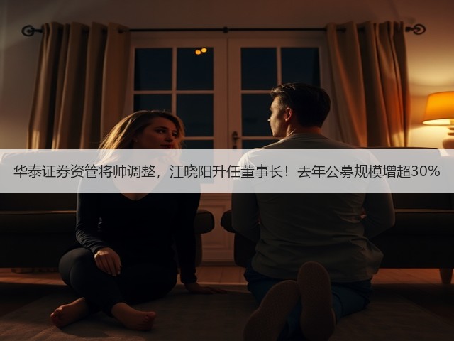 华泰证券资管将帅调整,江晓阳升任董事长!去年公募规模增超30%(图2) 华泰证券资管将帅调整,江晓阳升任董事长!去年公募规模增超30%(图2)