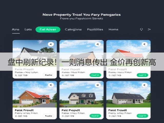 盘中刷新纪录！一则消息传出 金价再创新高(图3)