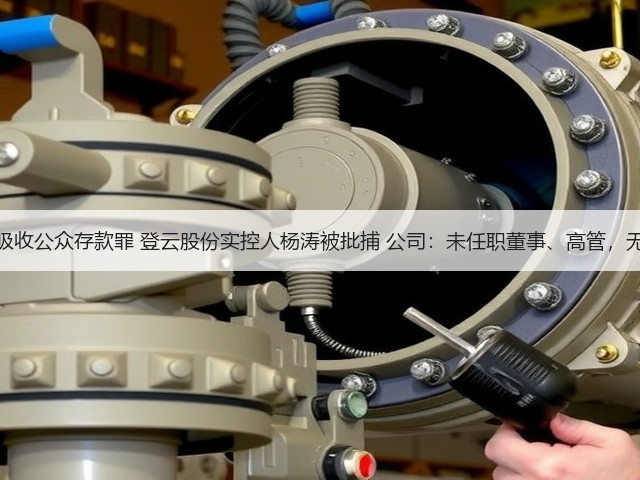 涉嫌非法吸收公众存款罪 登云股份实控人杨涛被批捕 公司:未任职董事、高管,无重大影响(图1) 涉嫌非法吸收公众存款罪 登云股份实控人杨涛被批捕 公司:未任职董事、高管,无重大影响(图1)