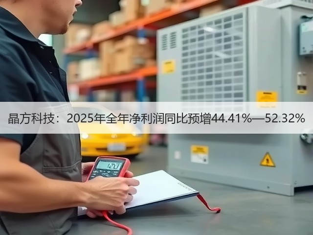 晶方科技：2025年全年净利润同比预增44.41%—52.32%(图3)