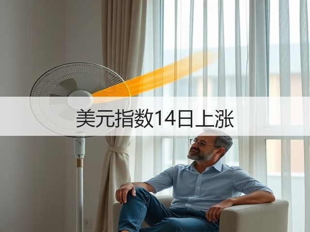 美元指数14日上涨(图2)
