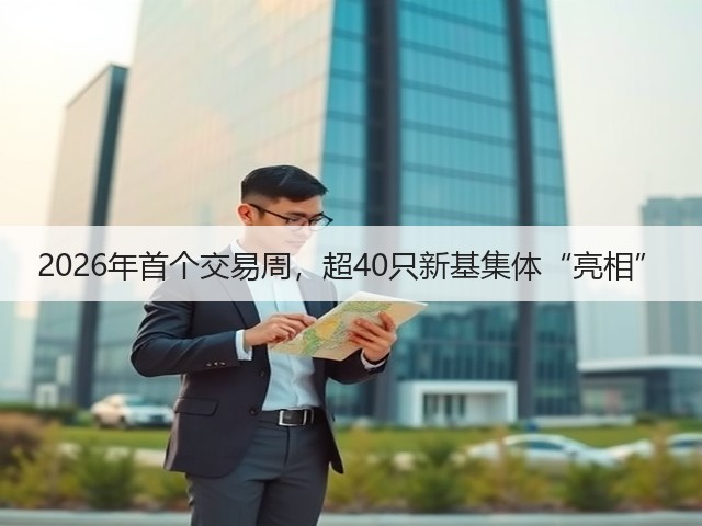 2026年首个交易周,超40只新基集体“亮相”(图2) 2026年首个交易周,超40只新基集体“亮相”(图2)