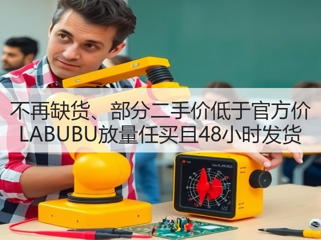 不再缺货、部分二手价低于官方价 LABUBU放量任买且48小时发货(图2) 不再缺货、部分二手价低于官方价 LABUBU放量任买且48小时发货(图2)