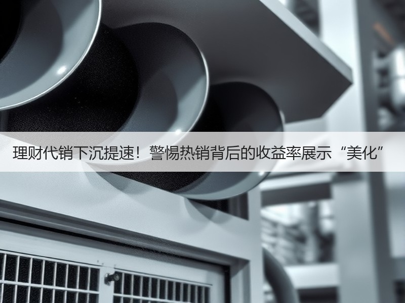 理财代销下沉提速！警惕热销背后的收益率展示“美化”