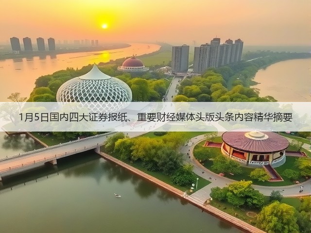 1月5日国内四大证券报纸、重要财经媒体头版头条内容精华摘要(图2) 1月5日国内四大证券报纸、重要财经媒体头版头条内容精华摘要(图2)