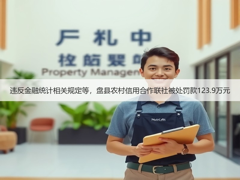 违反金融统计相关规定等，盘县农村信用合作联社被处罚款123.9万元