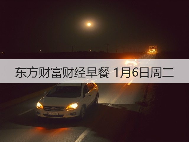 东方财富财经早餐 1月6日周二(图3)