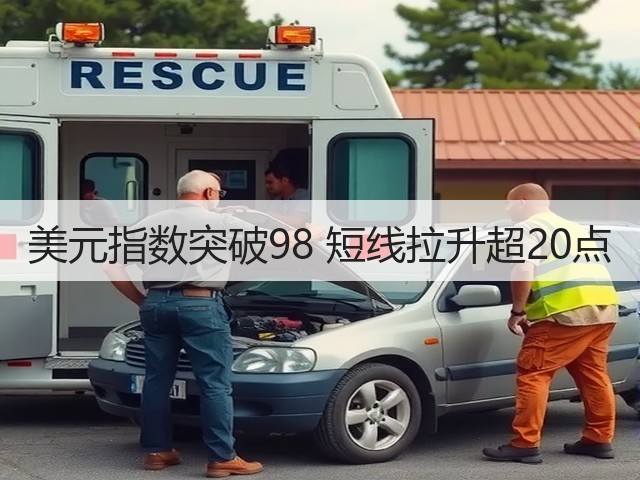 美元指数突破98 短线拉升超20点(图2)