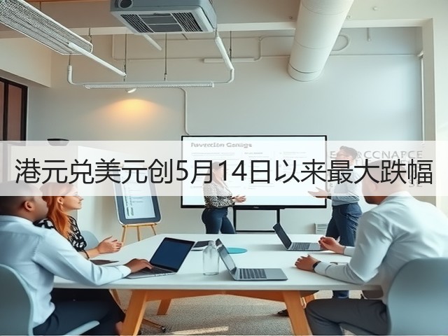 港元兑美元创5月14日以来最大跌幅(图1)