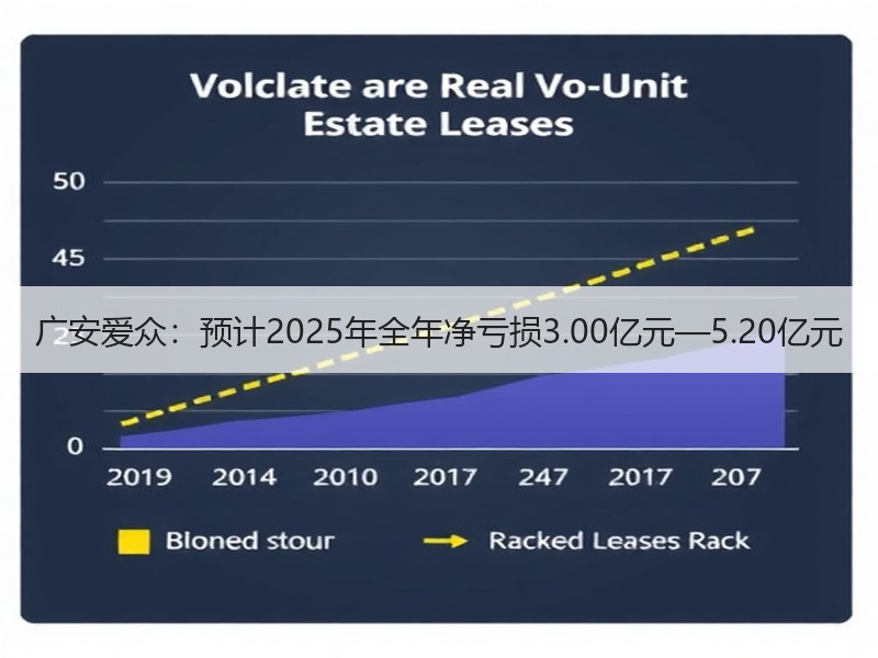 广安爱众：预计2025年全年净亏损3.00亿元—5.20亿元