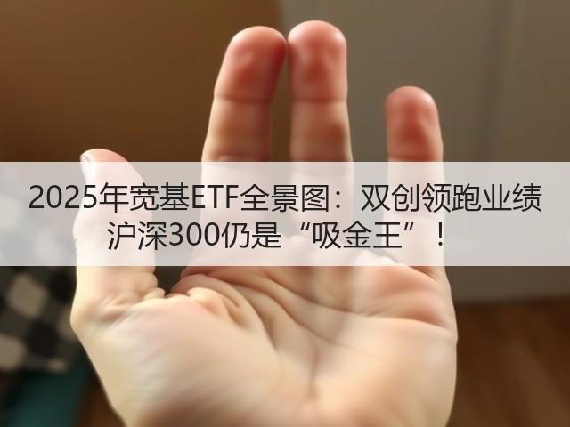 2025年宽基ETF全景图:双创领跑业绩 沪深300仍是“吸金王”!(图2) 2025年宽基ETF全景图:双创领跑业绩 沪深300仍是“吸金王”!(图2)
